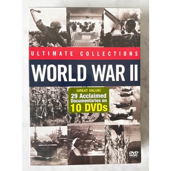 World War II Ultimate Collections 10 DVD Set 2006 A&E Television History.com - Picture 1 of 3